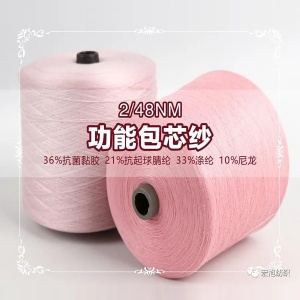 功能包芯纱
